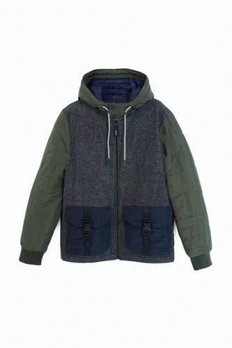 Tweed jacket hood - BLACK - XL - Desigual - Modalova