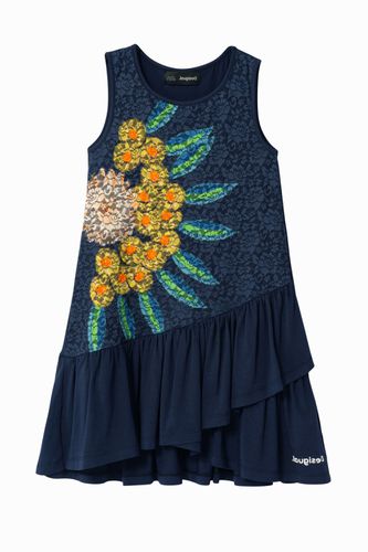 Vestido de encaje y floral - Desigual - Modalova