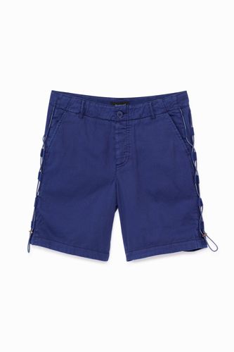 Blue cargo trousers - BLUE - 28 - Desigual - Modalova