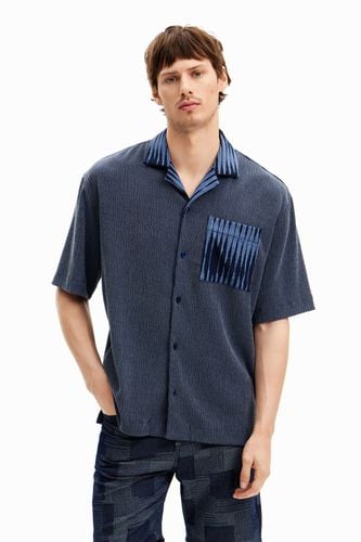 Camisa híbrida tejido - BLUE - L - Desigual - Modalova