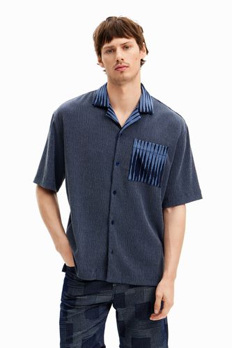 Camisa híbrida tejido - BLUE - M - Desigual - Modalova