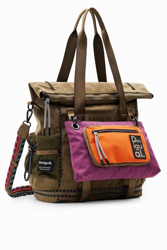 XL multi-position backpack - - U - Desigual - Modalova