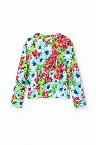 Camiseta floral multicolor - Desigual - Modalova