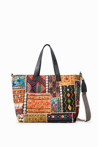 Bolso shopping bag boho - Desigual - Modalova