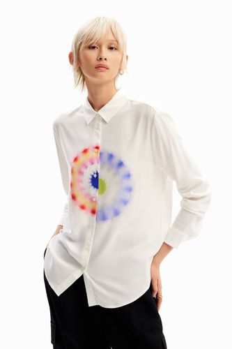 Camisa geométrica viscosa - - XL - Desigual - Modalova