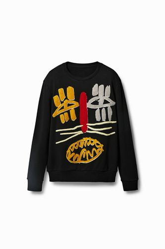 Feline sweatshirt - BLACK - XL - Desigual - Modalova