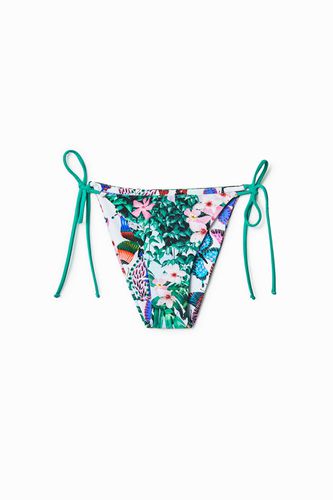 Braguita bikini floral reversible - - XL - Desigual - Modalova