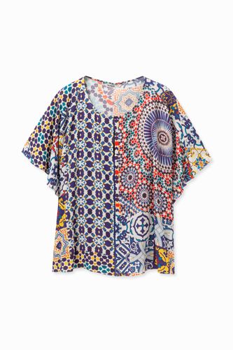 Blusa multicapas patchwork Agadir - - S - Desigual - Modalova