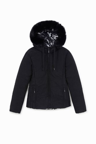 Slim padded jacket hood - BLACK - S - Desigual - Modalova