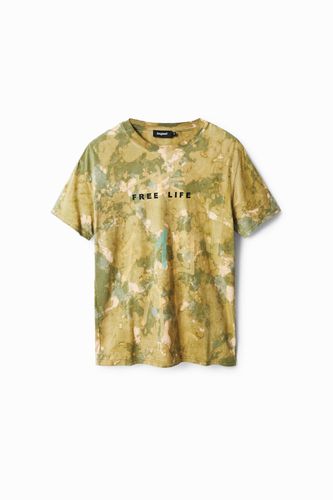 Camouflage short-sleeve T-shirt - S - Desigual - Modalova