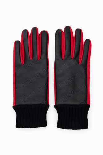 Logo gloves - BLACK - U - Desigual - Modalova