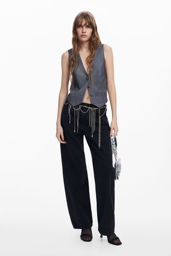 Tailored vest - BLACK - XS - Desigual - Modalova