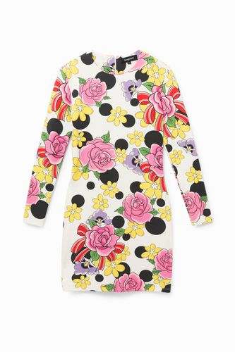 Short elastic floral dress - - XL - Desigual - Modalova