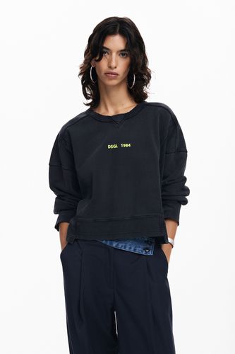 Washed effect sweatshirt - L - Desigual - Modalova