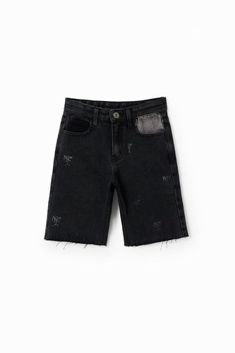 Bermudas vaqueras Now - BLACK - 5/6 - Desigual - Modalova