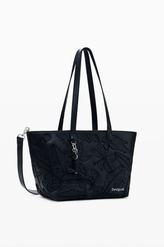 Bolso shopper relieves - BLACK - U - Desigual - Modalova