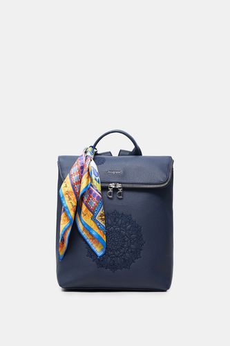 Square backpack scarf - BLUE - U - Desigual - Modalova