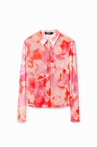 Camisa tul floral - Desigual - Modalova