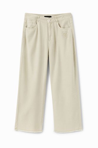 Cropped Culotte Trousers - - 36 - Desigual - Modalova