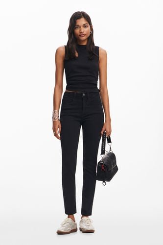 Slim denim jeans - BLACK - 34 - Desigual - Modalova