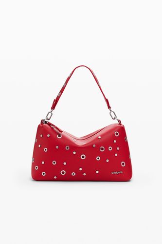 Bolso de mano tachuelas - RED - U - Desigual - Modalova