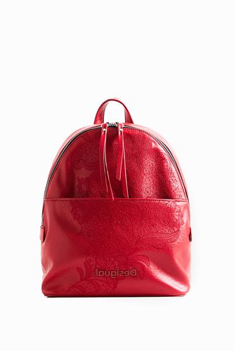 Small backpack with embroideries - - U - Desigual - Modalova