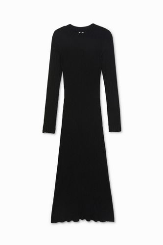 Slim ribbed midi-dress - BLACK - XL - Desigual - Modalova
