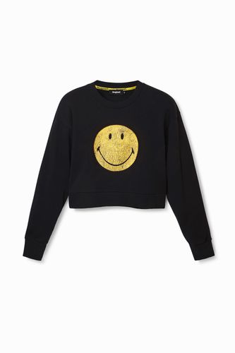 Smiley® sweatshirt - BLACK - XS - Desigual - Modalova
