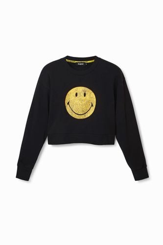 Smiley® sweatshirt - BLACK - XS - Desigual - Modalova