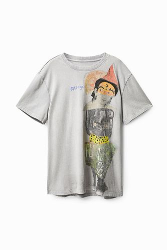 Short-sleeve floral sex T-shirt - - XL - Desigual - Modalova