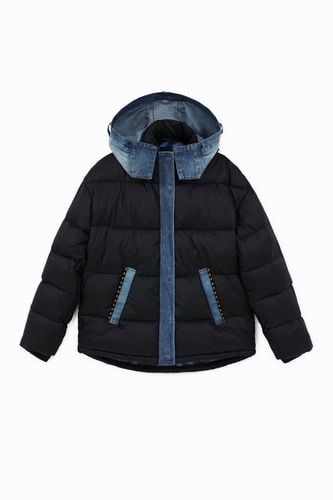 Padded jacket hood - BLACK - M - Desigual - Modalova