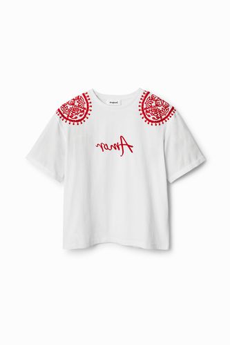 Stella Jean embroidered T-shirt - - XL - Desigual - Modalova