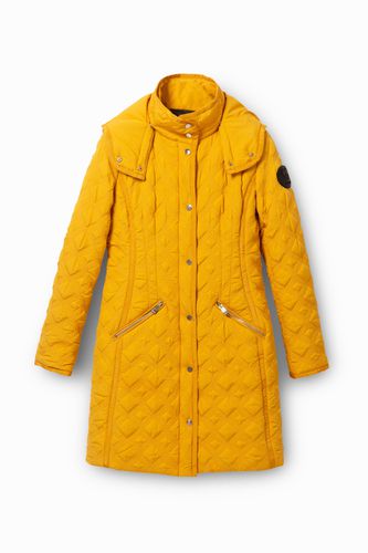 Padded coat hood - YELLOW - 40 - Desigual - Modalova