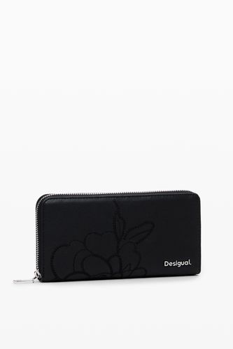 Faux leather wallet - BLACK - U - Desigual - Modalova