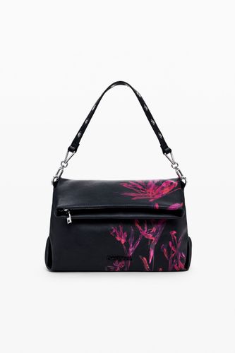 Bolso M acolchado flores - Desigual - Modalova