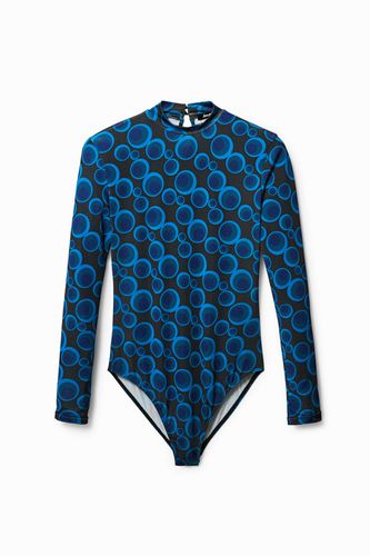 Body slim cuello alto - BLUE - XL - Desigual - Modalova