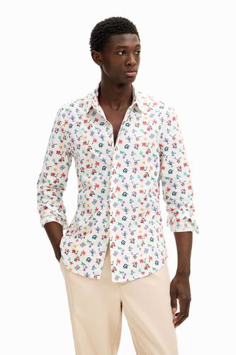 Camisa de manga larga con estampado floral - - L - Desigual - Modalova