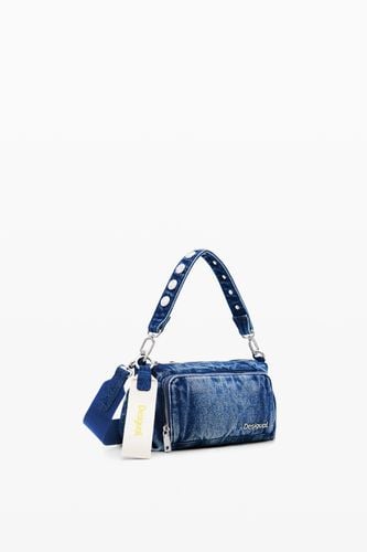 Small denim crossbody bag - U - Desigual - Modalova