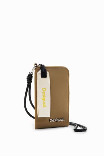 L nylon phone pouch - GREEN - U - Desigual - Modalova