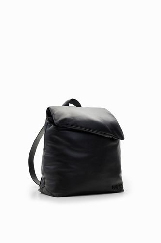 Small leather backpack - BLACK - U - Desigual - Modalova
