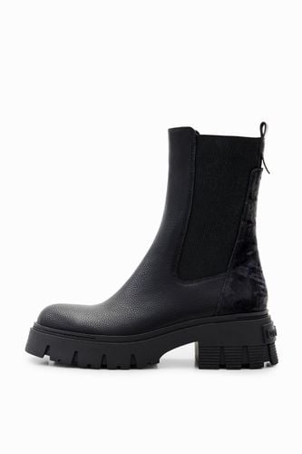 Elasticated truck-sole Chelsea boots - 41 - Desigual - Modalova