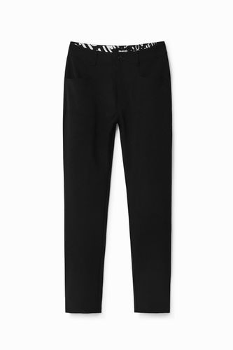 Basic skinny trousers - BLACK - XS - Desigual - Modalova