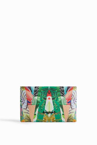 Monedero patch tropical - Desigual - Modalova