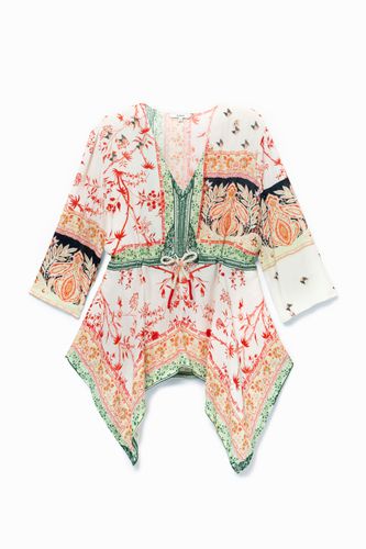 Kaftan blouse ethnic motifs - - XS - Desigual - Modalova