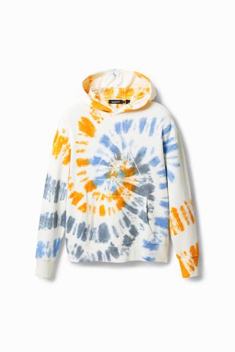 Tie-dye UFO hoodie - WHITE - L - Desigual - Modalova