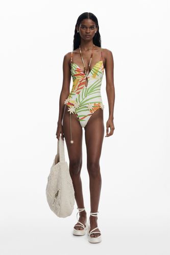 Tropical swimsuit - WHITE - M - Desigual - Modalova