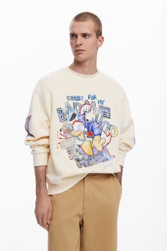 Donald Badmood Sweatshirt - M - Desigual - Modalova