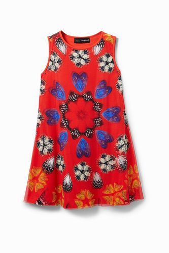 Dress 3D straps - RED - 9/10 - Desigual - Modalova