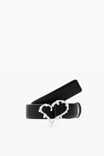 Zalio leather belt - BLACK - 90 - Desigual - Modalova