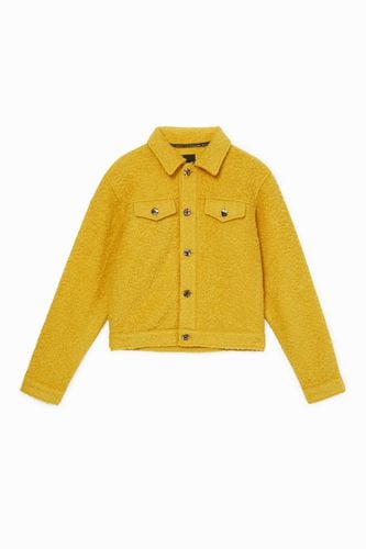 Wool trucker jacket - YELLOW - XL - Desigual - Modalova